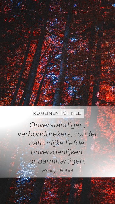 Romeinen 1:31 NLD Bible Verse Image