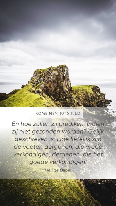 Romeinen 10:15 NLD Bible Verse Image
