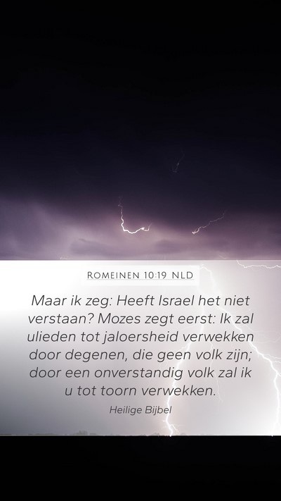 Romeinen 10:19 NLD Bible Verse Image