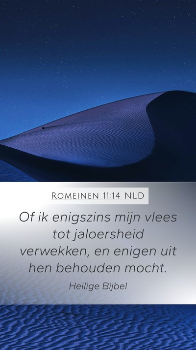 Romeinen 11:14 NLD Bible Verse Image