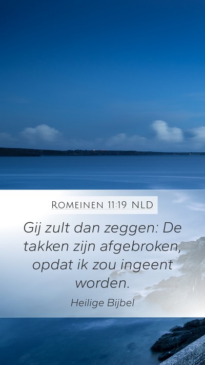 Romeinen 11:19 NLD Bible Verse Image
