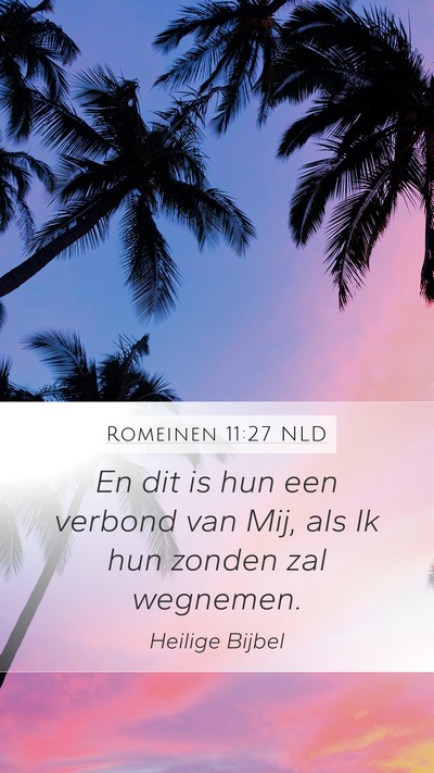 Romeinen 11:27 NLD Bible Verse Image
