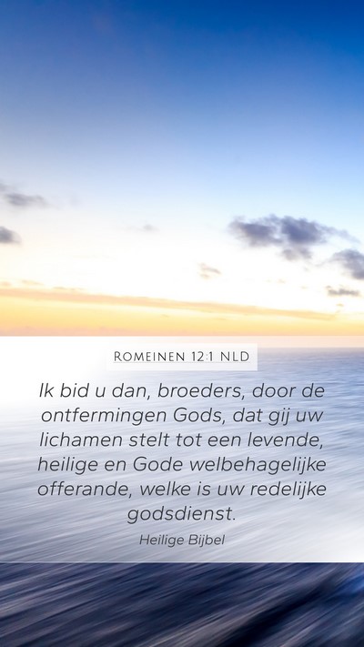 Romeinen 12:1 NLD Bible Verse Image