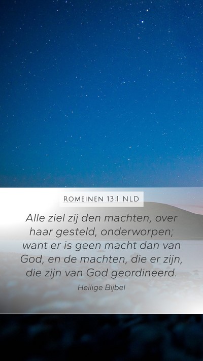 Romeinen 13:1 NLD Bible Verse Image