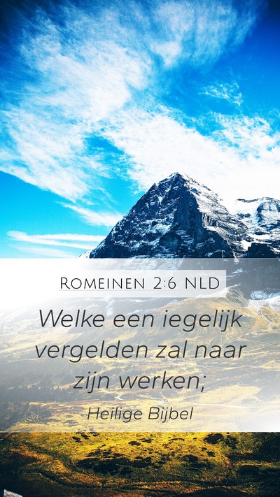 Romeinen 2:6 NLD Bible Verse Image