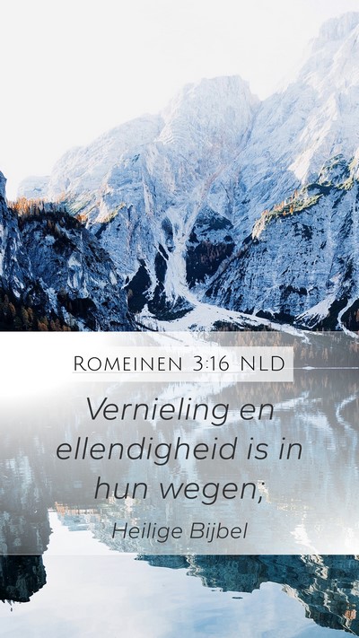 Romeinen 3:16 NLD Bible Verse Image