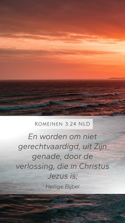 Romeinen 3:24 NLD Bible Verse Image