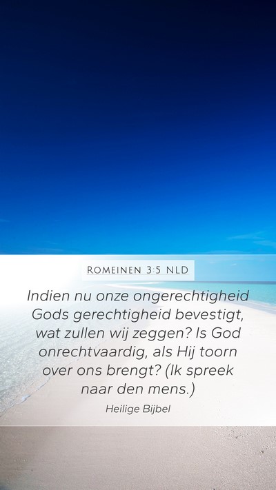 Romeinen 3:5 NLD Bible Verse Image