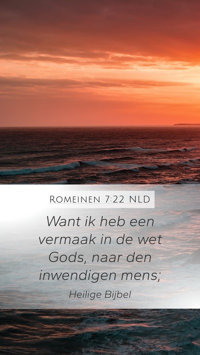 Romeinen 7:22 NLD Bible Verse Image