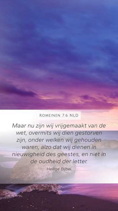 Romeinen 7:6 NLD Bible Verse Image