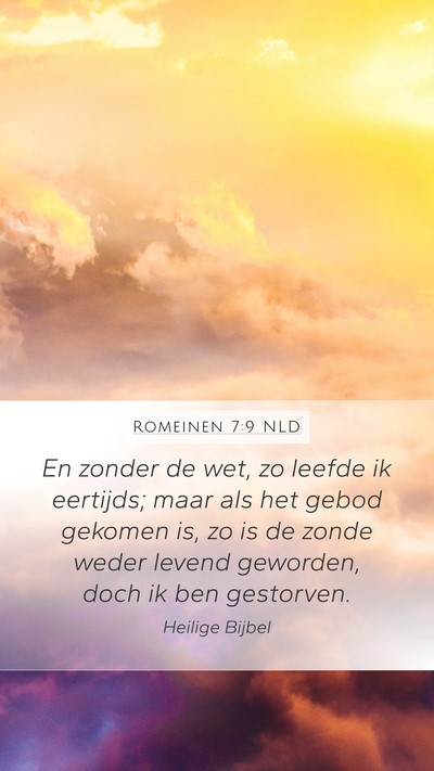 Romeinen 7:9 NLD Bible Verse Image