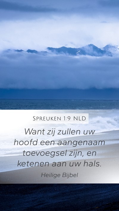 Spreuken 1:9 NLD Bible Verse Image