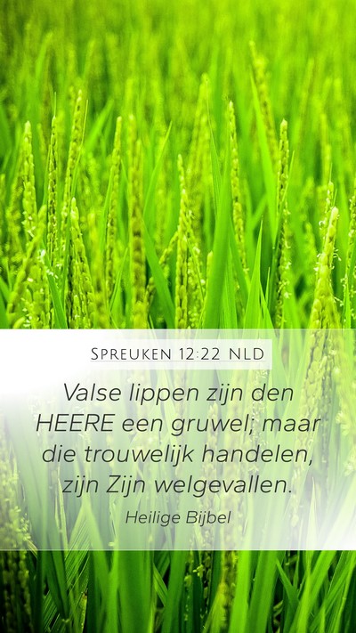 Spreuken 12:22 NLD Bible Verse Image