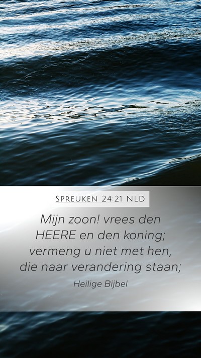 Spreuken 24:21 NLD Bible Verse Image