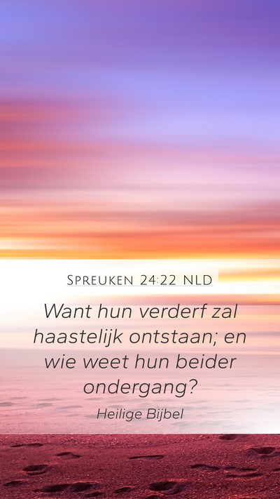 Spreuken 24:22 NLD Bible Verse Image