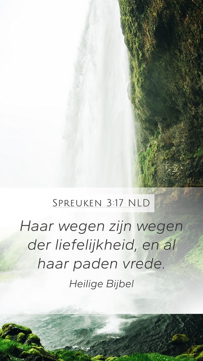 Spreuken 3:17 NLD Bible Verse Image