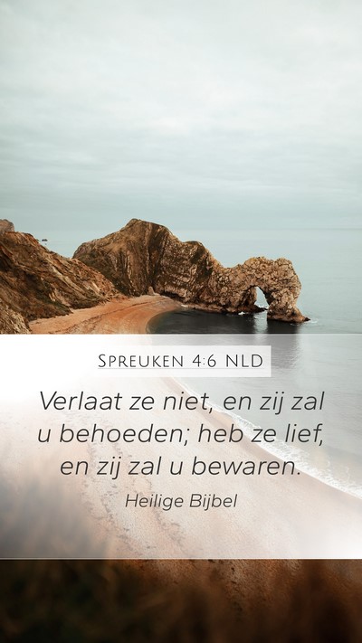 Spreuken 4:6 NLD Bible Verse Image