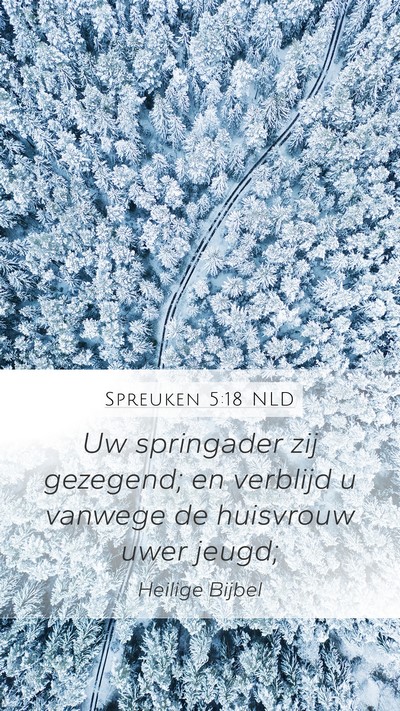 Spreuken 5:18 NLD Bible Verse Image