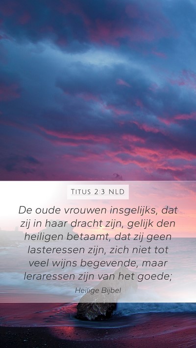 Titus 2:3 NLD Bible Verse Image