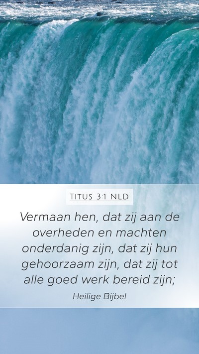 Titus 3:1 NLD Bible Verse Image