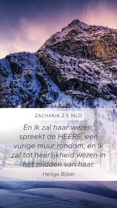Zacharia 2:5 NLD Bible Verse Image