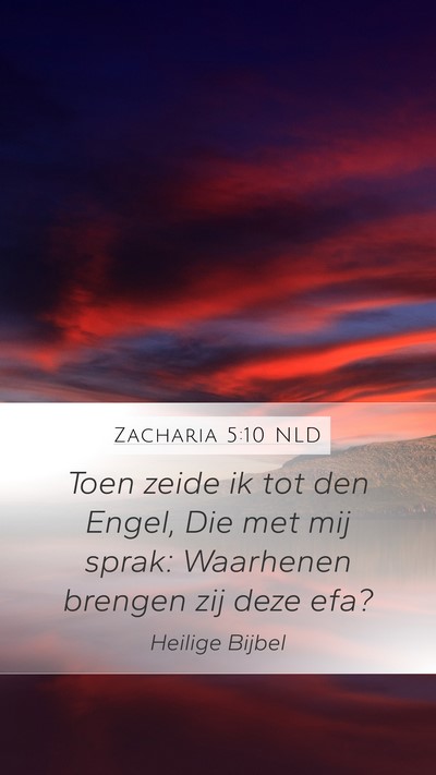 Zacharia 5:10 NLD Bible Verse Image