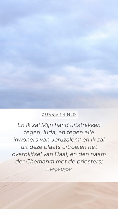 Zefanja 1:4 NLD Bible Verse Image