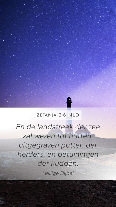 Zefanja 2:6 NLD Bible Verse Image